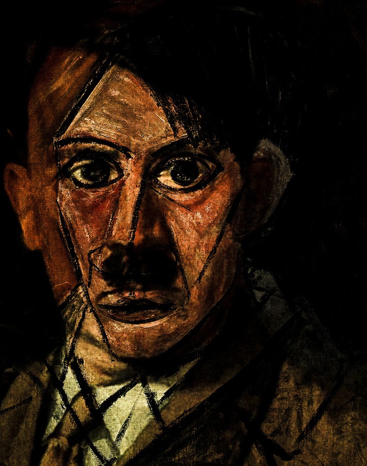 Artistic selfportrait