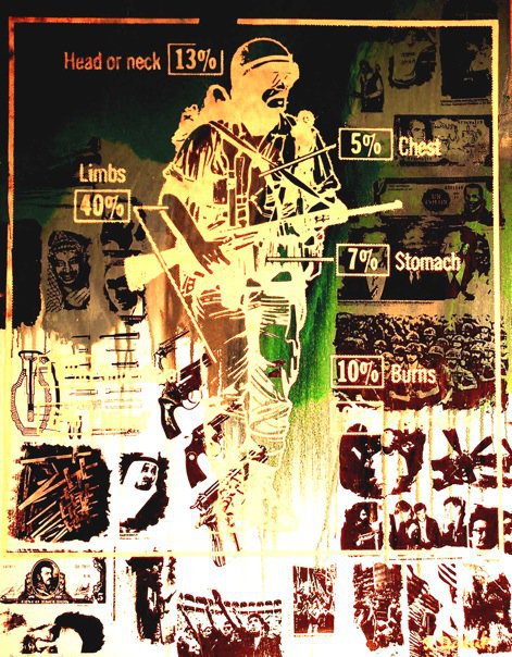 Camouflage man - brown