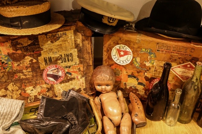 part of the museum installation