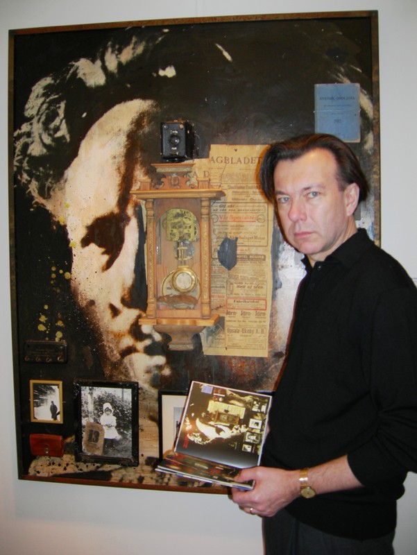 The Strindberg Art exhibit at the Strindberg Museum Stockholm  1986
