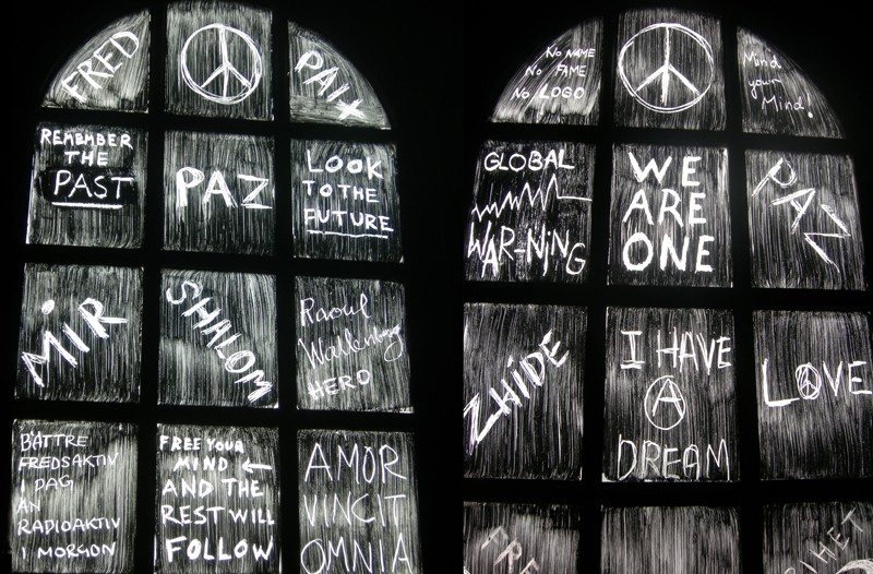 Installation in the Museum of Contemporary art in Avesta Sweden