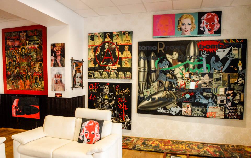 retrospective in Provocation art gallery Berlin  2014