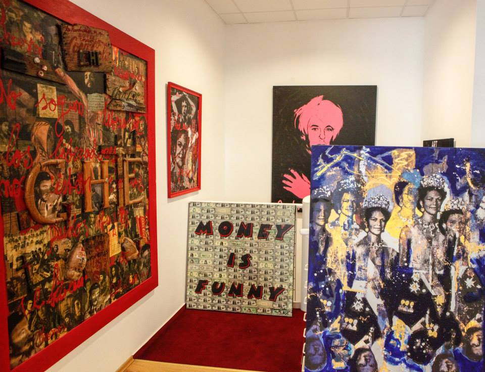 Pop art in the provocation art gallery Berlin  2013