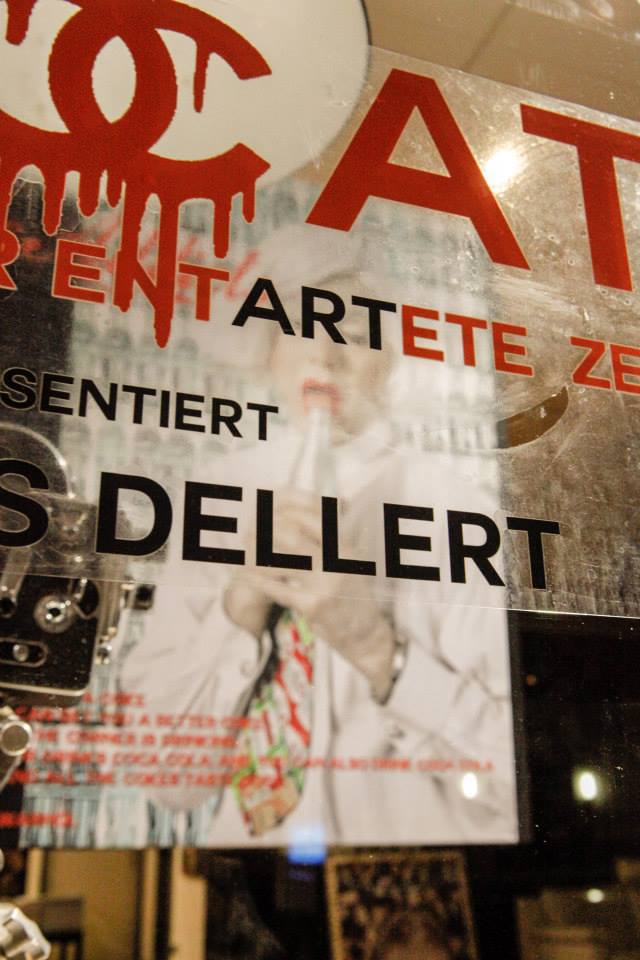 TD art exhibit in provocation Art gallery Berlin 2015