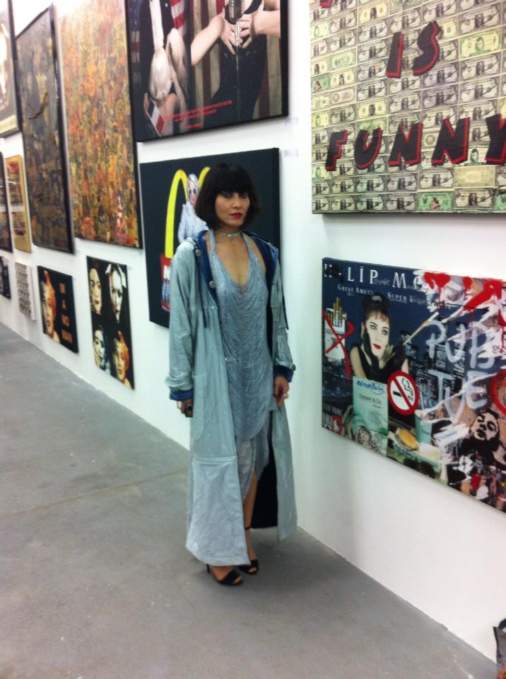 vava venezia at The  large retrospective pop art exhibition in Berlin Checkpoint Charlie art center  2013