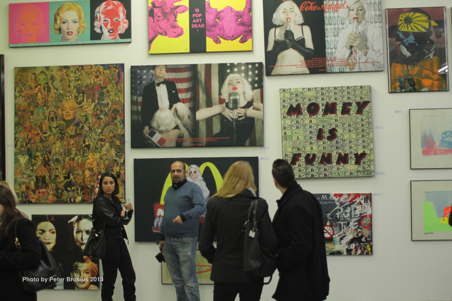 The  large retrospective pop art exhibition in Berlin Checkpoint Charlie art center  2013