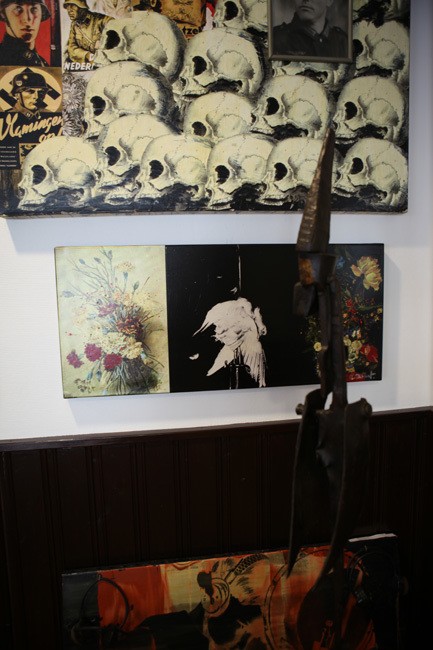 Stunde Null Art exhibit in provocation art Gallery Berlin 2015