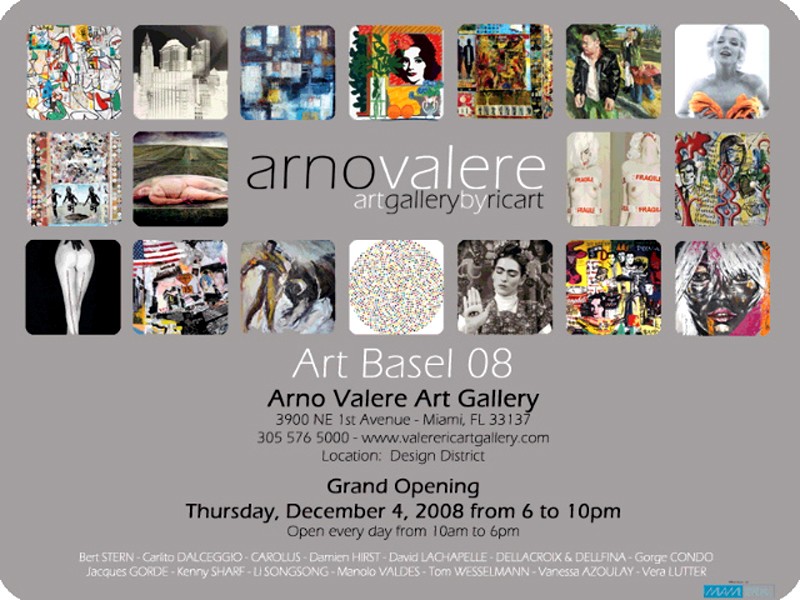 2008.12 Arno Valere Gallery, Miami